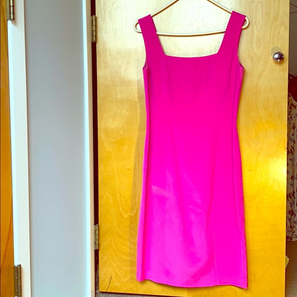 Iridescent fuchsia Ricky Freeman dress